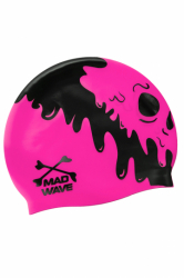Шапочка для плавания Mad Wave Mummy юниорская pink M0570 07 0 11W