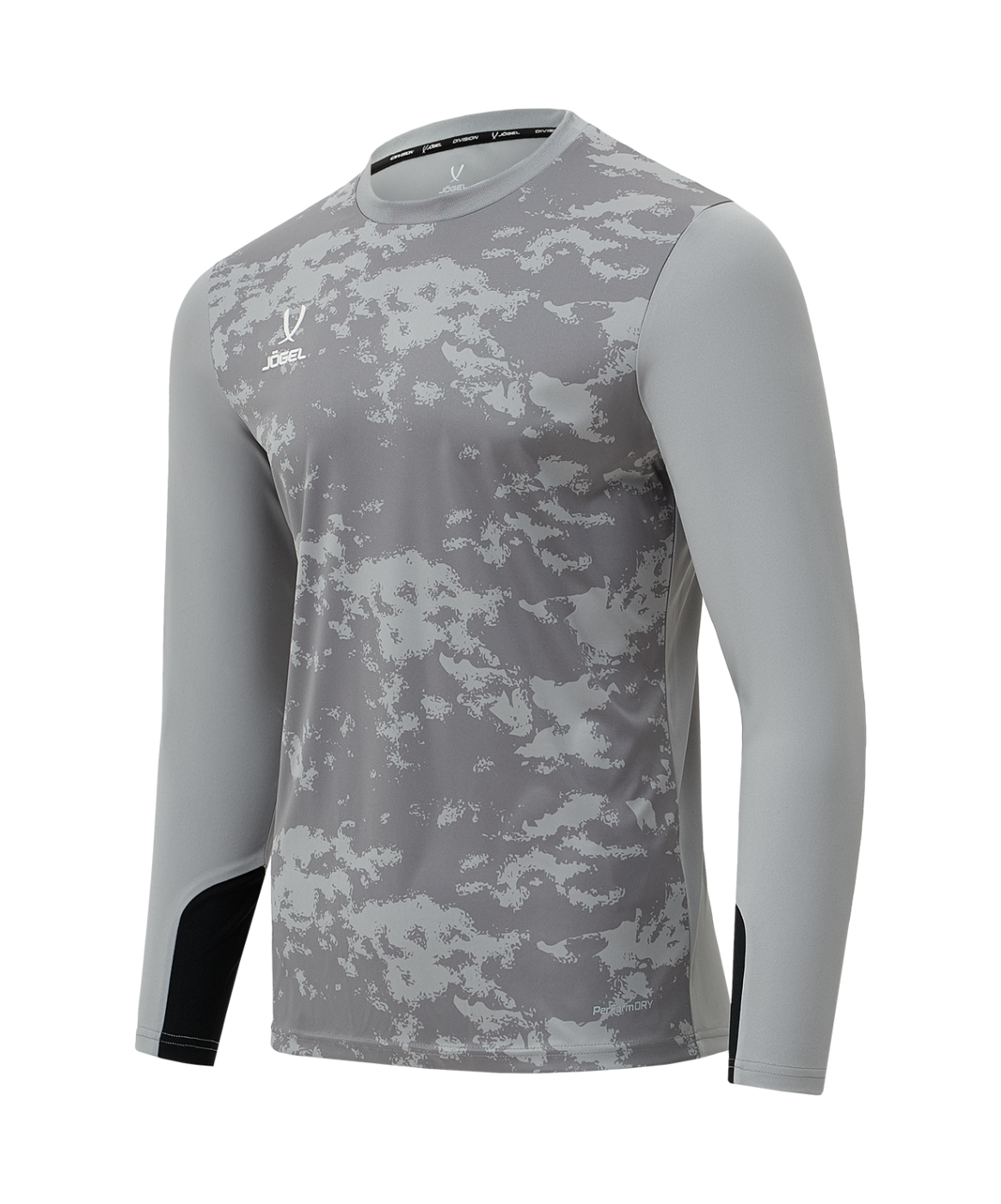  Свитер вратарский JOGEL PerFormDRY SPLASH GK Jersey, серый по низким ценам в Томске и Северске