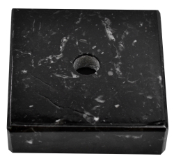 Постамент мрамор 5,5х2 см черный