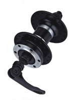 Втулка передняя GW-09028-429F эксцентрик алюминий под диск тормоз 6 болтов чёрный