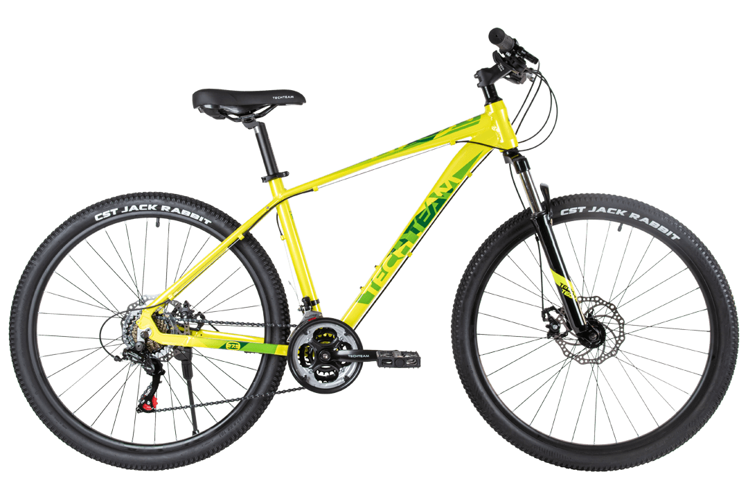 Велосипед TechTeam Neon 27.5" желтый (алюминий) Велосипед TechTeam Neon 27.5" желтый (алюминий) по низким ценам в Томске и Северске