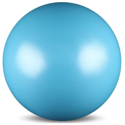 Фото Мяч для художественной гимнастики 15 см 280 гр голубой AB2803 со склада магазина СпортСЕ
