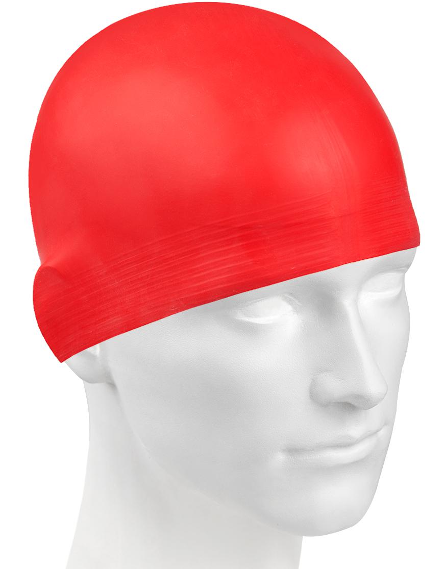  Шапочка для плавания Mad Wave Solid Soft red по низким ценам в Томске и Северске