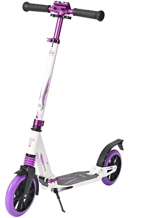 Самокат TechTeam City scooter (2022) purple Самокат TechTeam City scooter (2022) purple по низким ценам в Томске и Северске