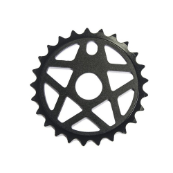Звезда передняя BMX 1/2"x1/8"х25Т алюм.
