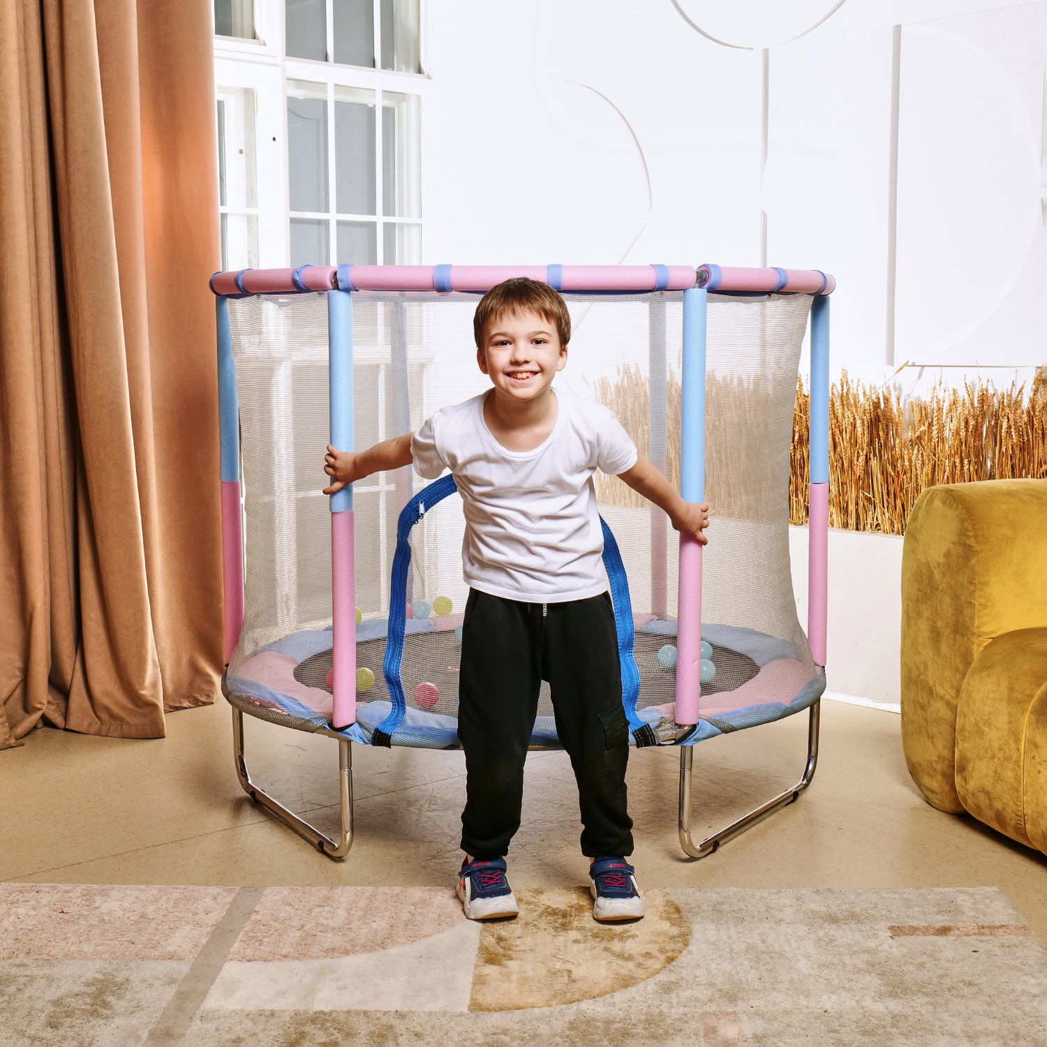  Батут DFC A.KOU KIDS 55 дюймов с сеткой TX-B7110-55" по низким ценам в Томске и Северске