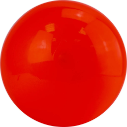 Мяч для художественной гимнастики 15 см AG-15-04 ПВХ оранжевый