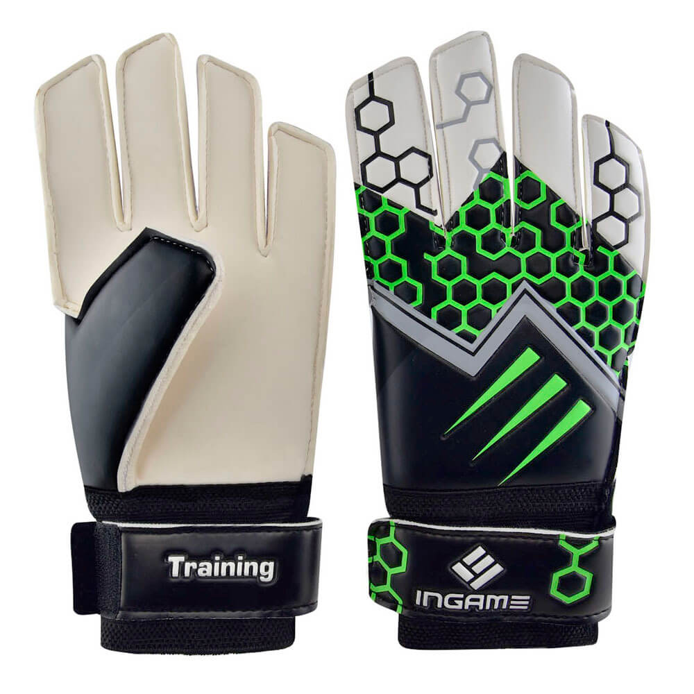  Перчатки вратарские Ingame Training IT-2020 черно-зеленый по низким ценам в Томске и Северске