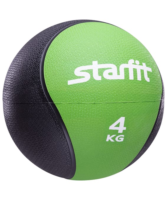 Медбол 4 кг StarFit Pro GB-702 зеленый УТ-00007301 Медбол 4 кг StarFit Pro GB-702 зеленый УТ-00007301 по низким ценам в Томске и Северске