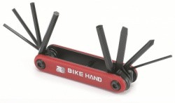 Шестигранник YC-270 Bike Hand 2/2.5/3/4/5/6мм +/- отвертки