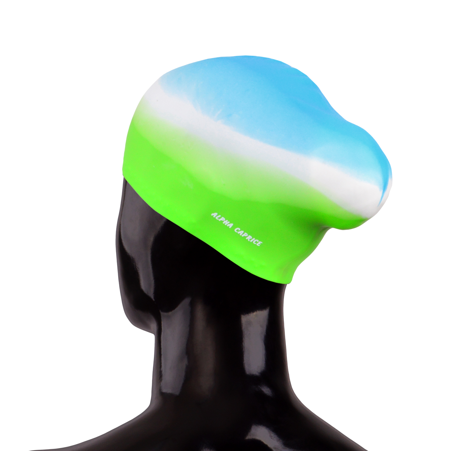 Шапочка для плавания Alpha Caprice SCL-9 для длинных волос skyblue/white/green Шапочка для плавания Alpha Caprice SCL-9 для длинных волос skyblue/white/green по низким ценам в Томске и Северске