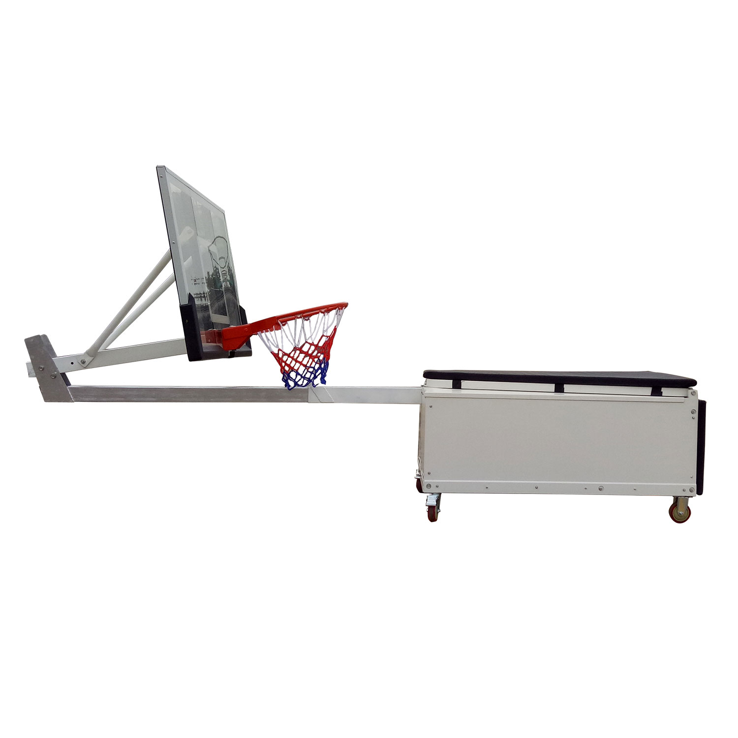  Баскетбольная мобильная стойка DFC STAND60SG 152x90CM поликарбонат (3кор) по низким ценам в Томске и Северске