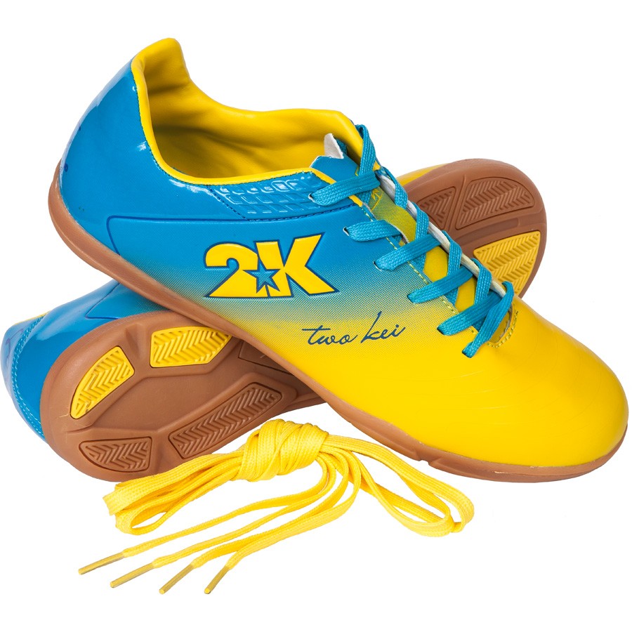 Бутсы 2К Sport Santos futsal yellow/blue Бутсы 2К Sport Santos futsal yellow/blue по низким ценам в Томске и Северске