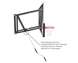 Баскетбольный щит DFC TG8MM152 (два короба)