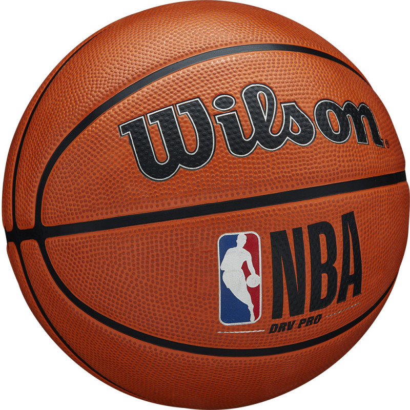 Мяч баскетбольный Wilson NBA DRV Pro№7 резина оранжевый WTB9100XB07 Фото Мяч баскетбольный Wilson NBA DRV Pro№7 резина оранжевый WTB9100XB07 со склада магазина СпортСЕ