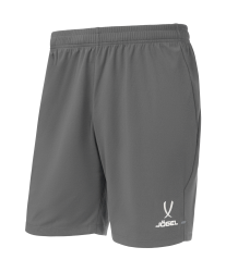 Шорты тренировочные без карманов JÖGEL PREMIER PerFormDRY Training Shorts, темно-серый Шорты тренировочные без карманов JÖGEL PREMIER PerFormDRY Training Shorts, темно-серый