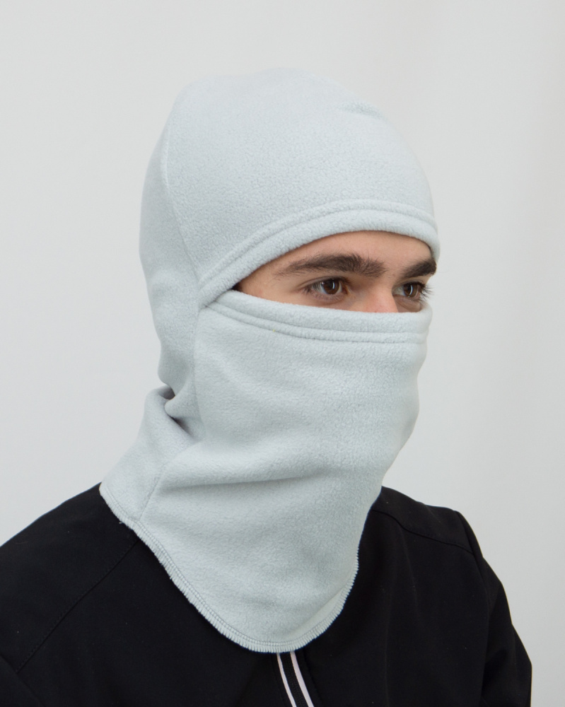  Маска ветрозащитная (шлем) флис XL серый по низким ценам в Томске и Северске