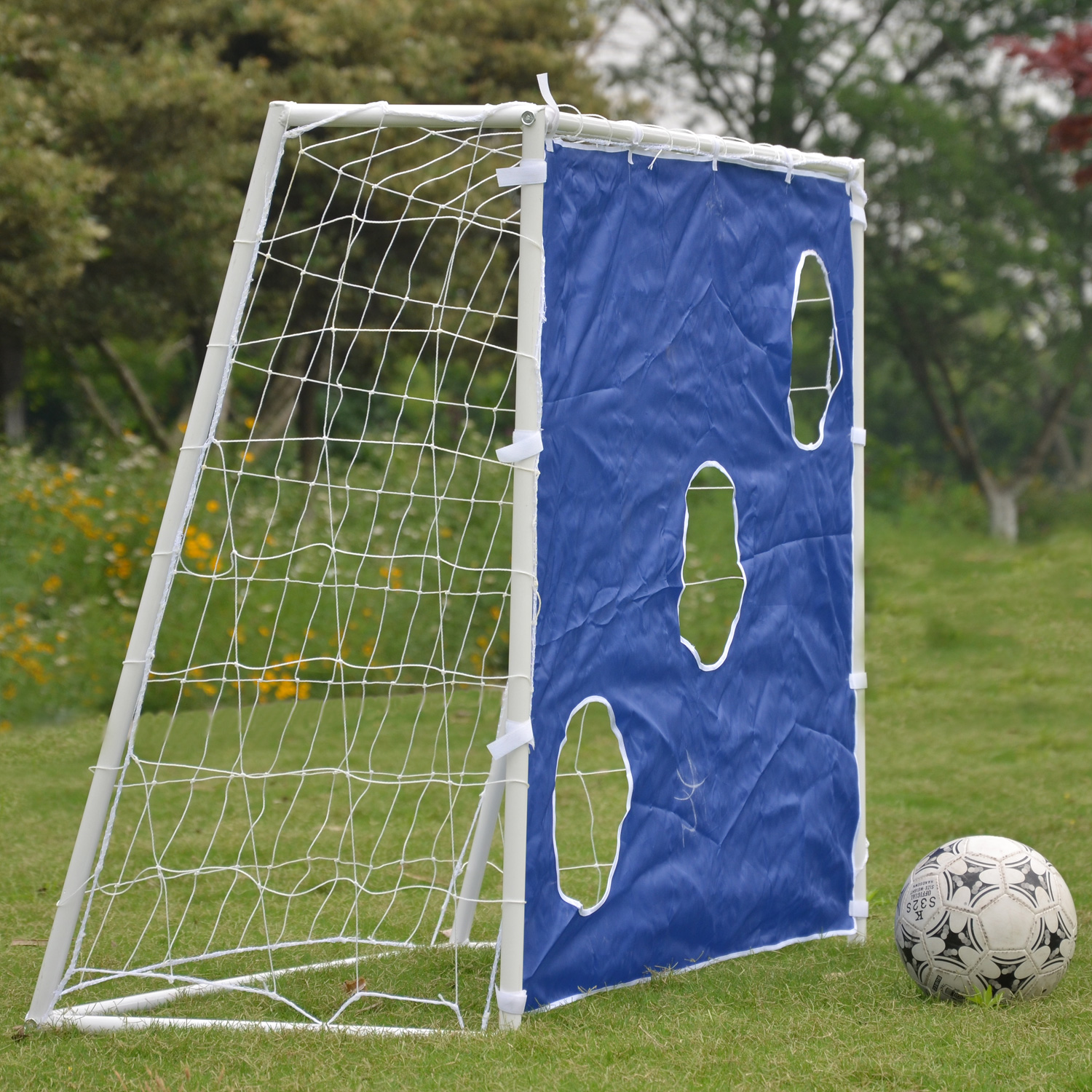 Ворота игровые DFC  GOAL240T 240x150x65cm  с тентом для отрабатывания ударов по низким ценам в Томске и Северске