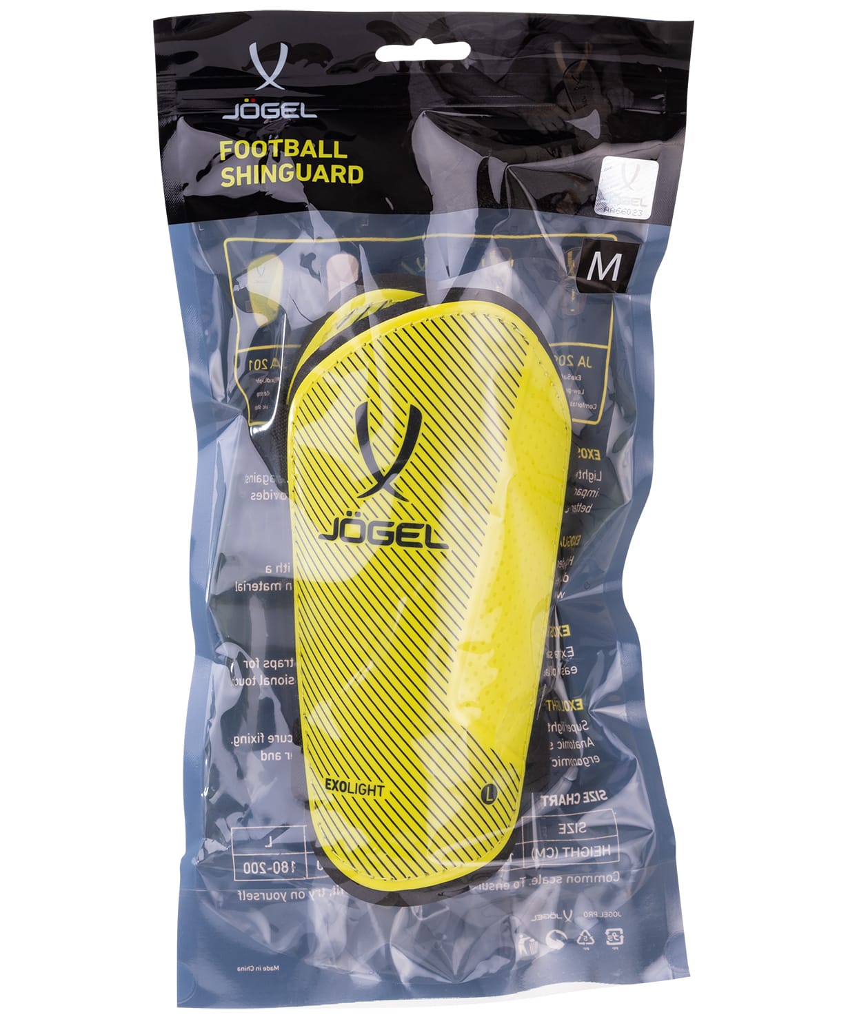  Щитки футбольные Jögel JA-201 ExoLight по низким ценам в Томске и Северске