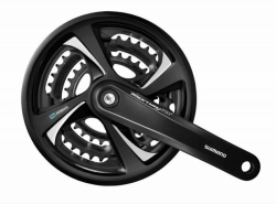 Система Shimano Tourney AFCTX801C222CL 7-8ск. 42/32/22 шатун 170мм с защит. черная 2-8140