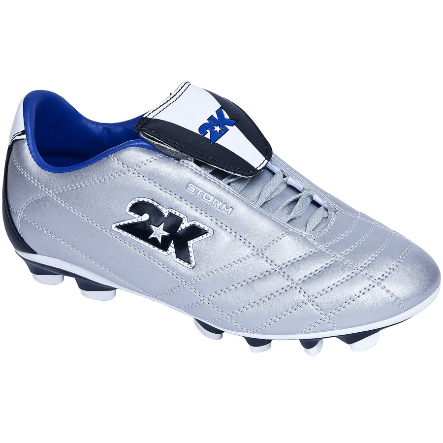Бутсы 2К Sport Storm (12 шипов) silver Бутсы 2К Sport Storm (12 шипов) silver по низким ценам в Томске и Северске