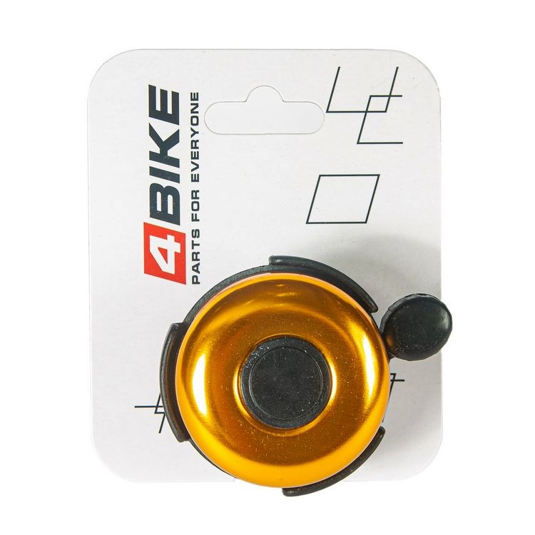  Звонок 4Bike BB3204-Gld латунь d-52мм золотистый по низким ценам в Томске и Северске