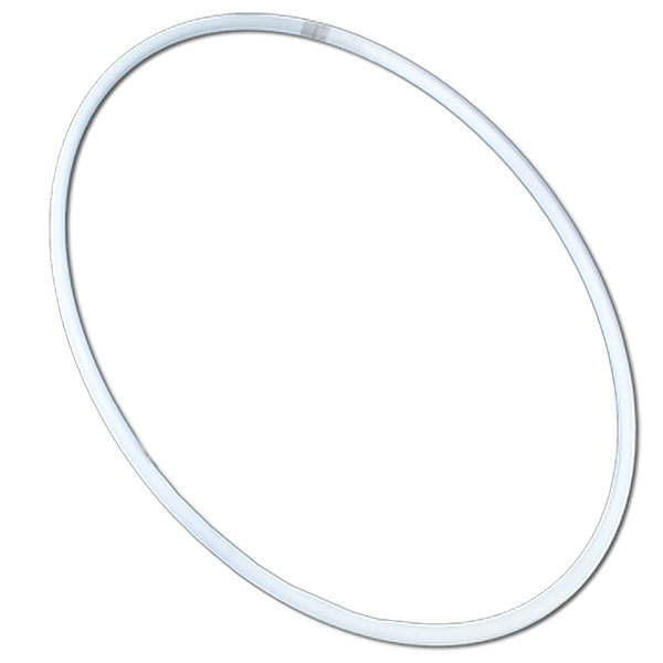  Обруч гимнастический пластмассовый 850 мм OBGS252 (аналог Сасаки)  белый по низким ценам в Томске и Северске