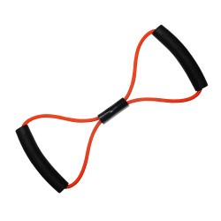 Эспандер восьмерка BodyForm (с мягкой ручкой) 140-150/8кг