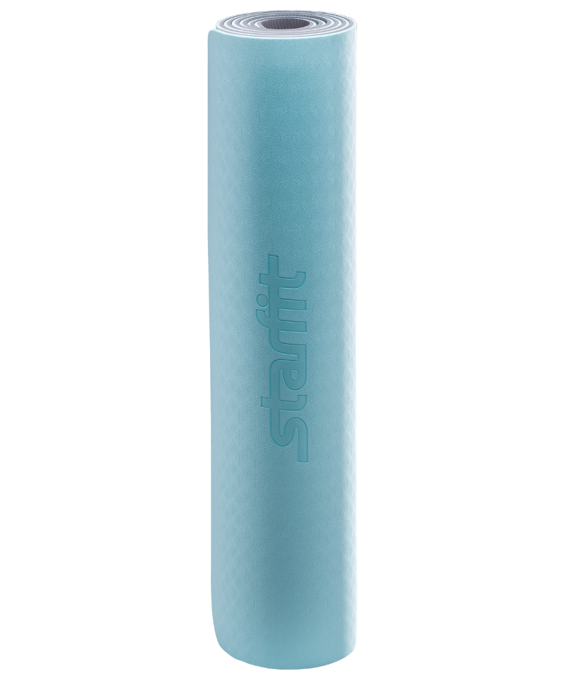 Коврик для йоги StarFit FM-201 TPE 173x61x0,6 см мятный/серый 1/12 УТ-00008848 Коврик для йоги StarFit FM-201 TPE 173x61x0,6 см мятный/серый 1/12 УТ-00008848 по низким ценам в Томске и Северске