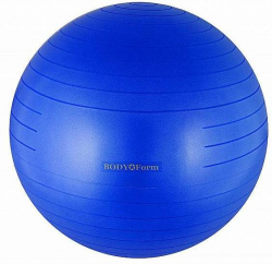 Фитбол 65 см (26") Body Form антивзрыв blue BF-GB01AB