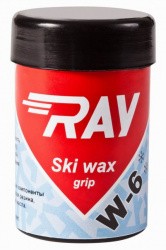 Мазь лыжная Ray W-6 -3..-9°C синтетическая 35 г св.голубая W-6