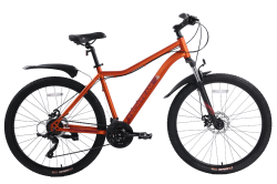 Велосипед TechTeam Delta 27.5" оранжевый