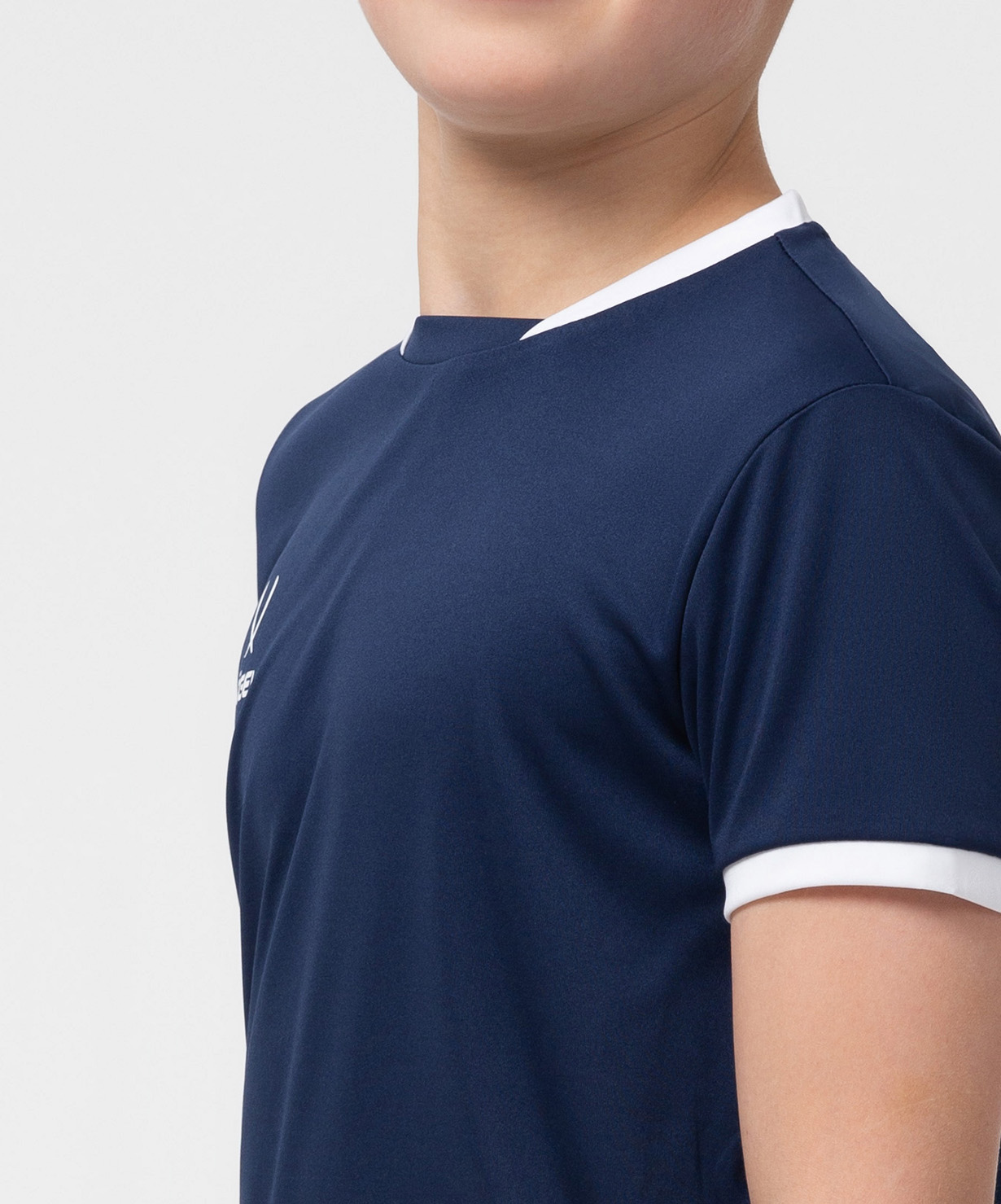  Футболка волейбольная JOGEL CAMP, темно-синий, детский по низким ценам в Томске и Северске