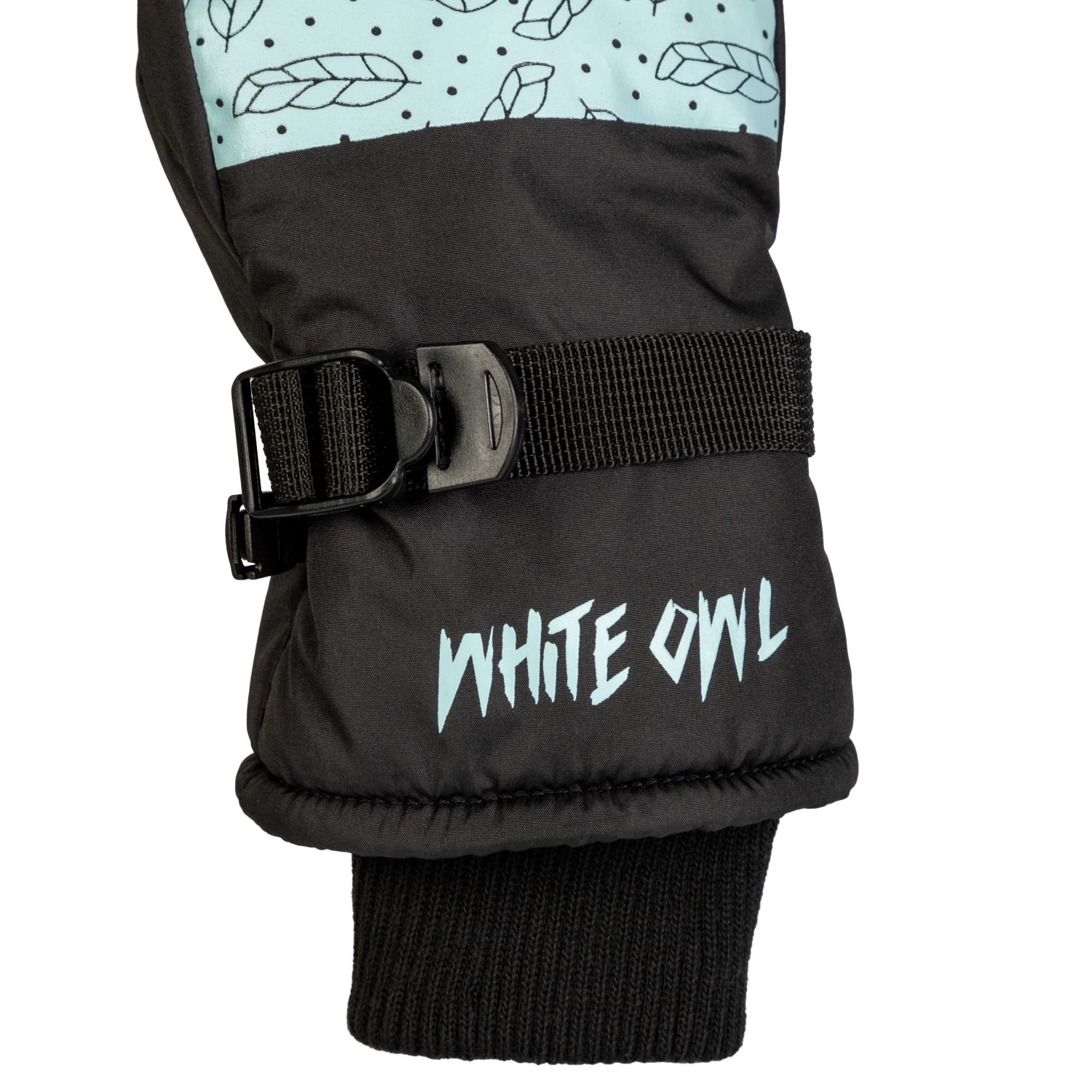  Варежки White Owl Pro mitt WMNS W113444 черный c голубым по низким ценам в Томске и Северске