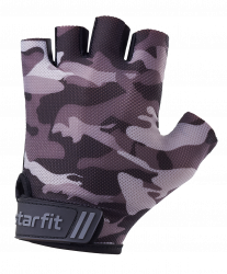 Перчатки StarFit WG-101 серый камуфляж УТ-00020806