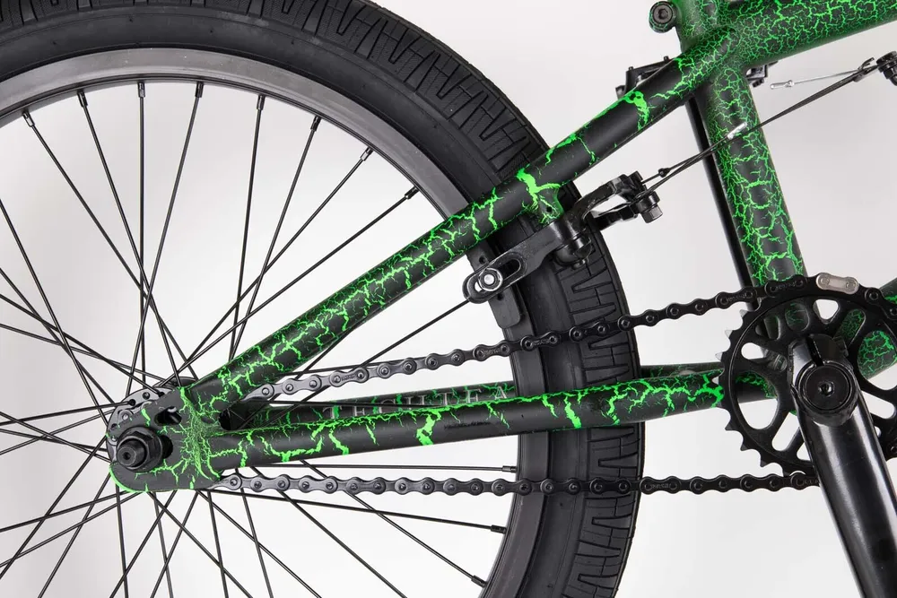 Фото Велосипед BMX TechTeam Grasshoper 20" зелёный со склада магазина СпортСЕ