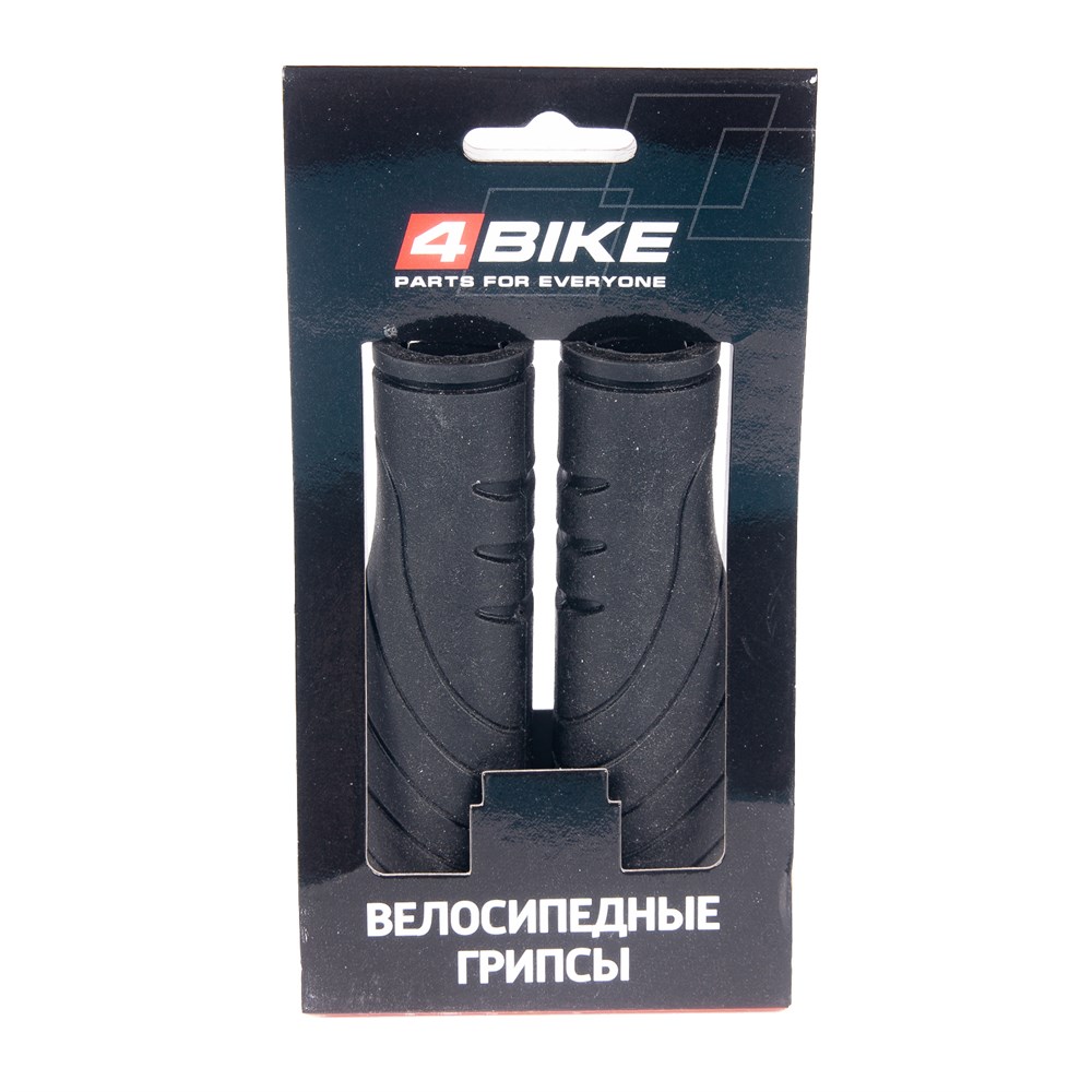  Грипсы 4BIKE 130мм анатомической формы с закрытым торцом с гелевыми вставками по низким ценам в Томске и Северске