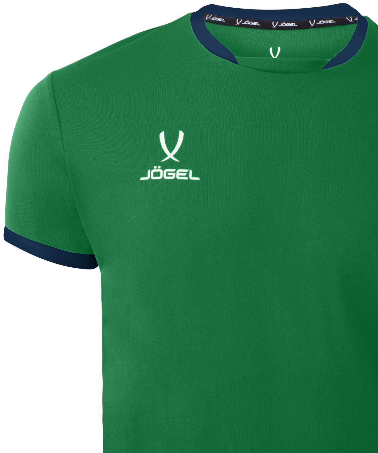  Футболка волейбольная JÖGEL CAMP, зеленый по низким ценам в Томске и Северске