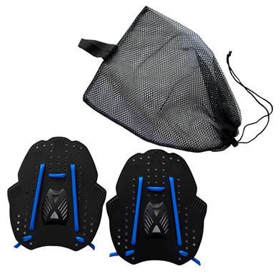  Лопатки для плавания E39243 большие универсальные в чехле (черные) по низким ценам в Томске и Северске