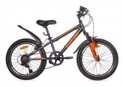 Велосипед Black Aqua Cross 1221 V 20" серый-оранжевый GL-105V