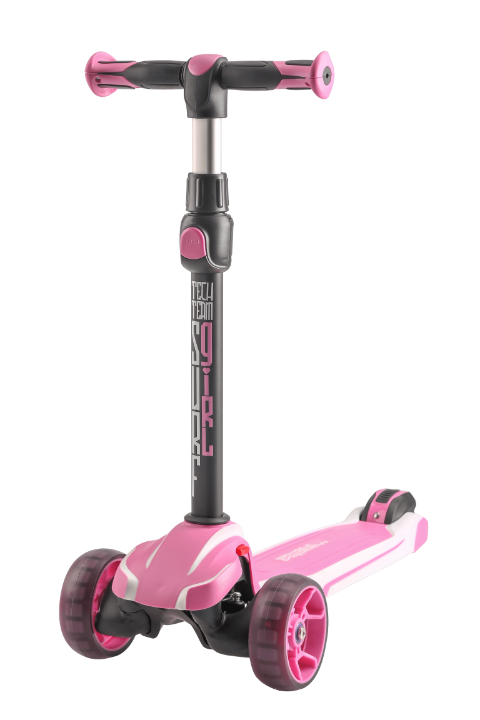  Самокат TechTeam Surf girl (2022) white/pink по низким ценам в Томске и Северске