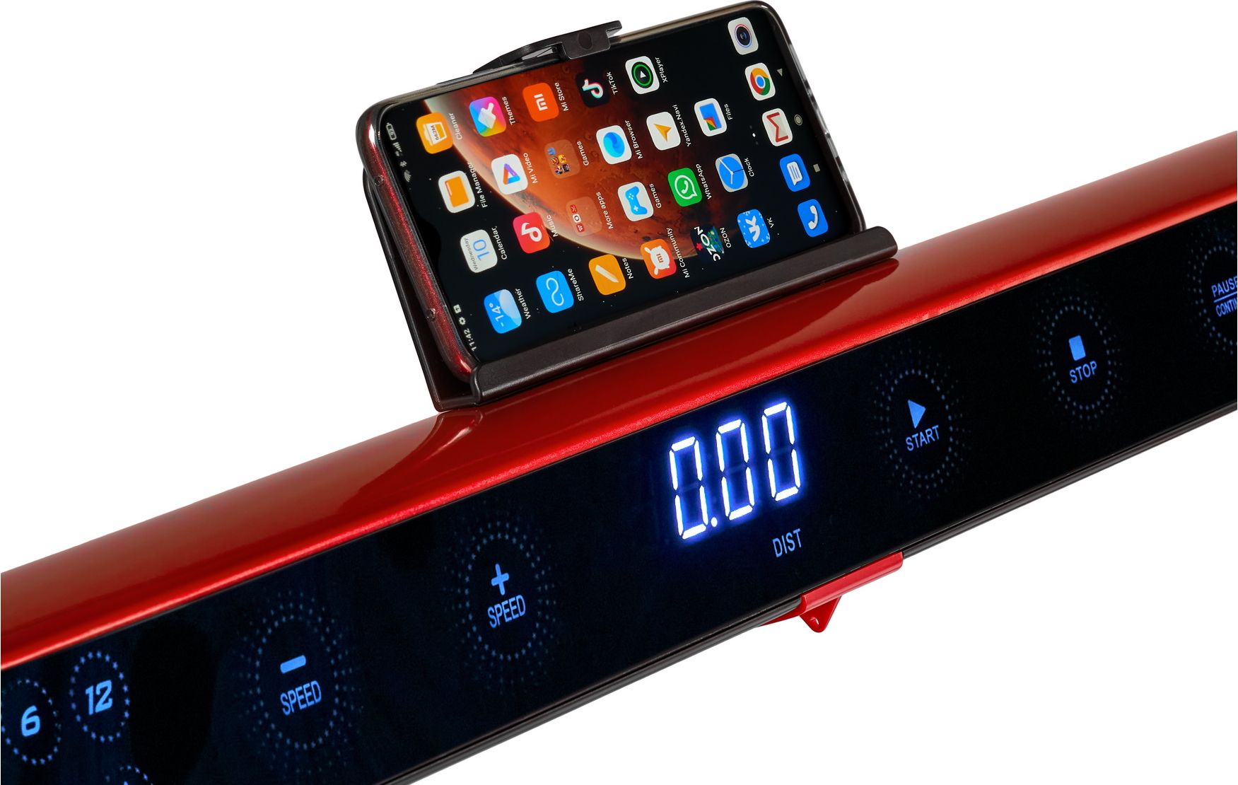  Беговая дорожка Titanium Masters Slimtech C20, красная по низким ценам в Томске и Северске