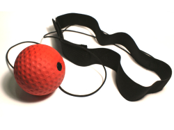 Эспандер боевой мяч WS3353 с утяжелённым мячиком 60 г КР УТ