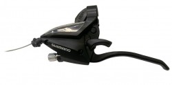 Переключатель передний Shimano ASTEF5004LSBLC шифтер+торм. ручка, 3ск. левый, трос черный 2-8014
