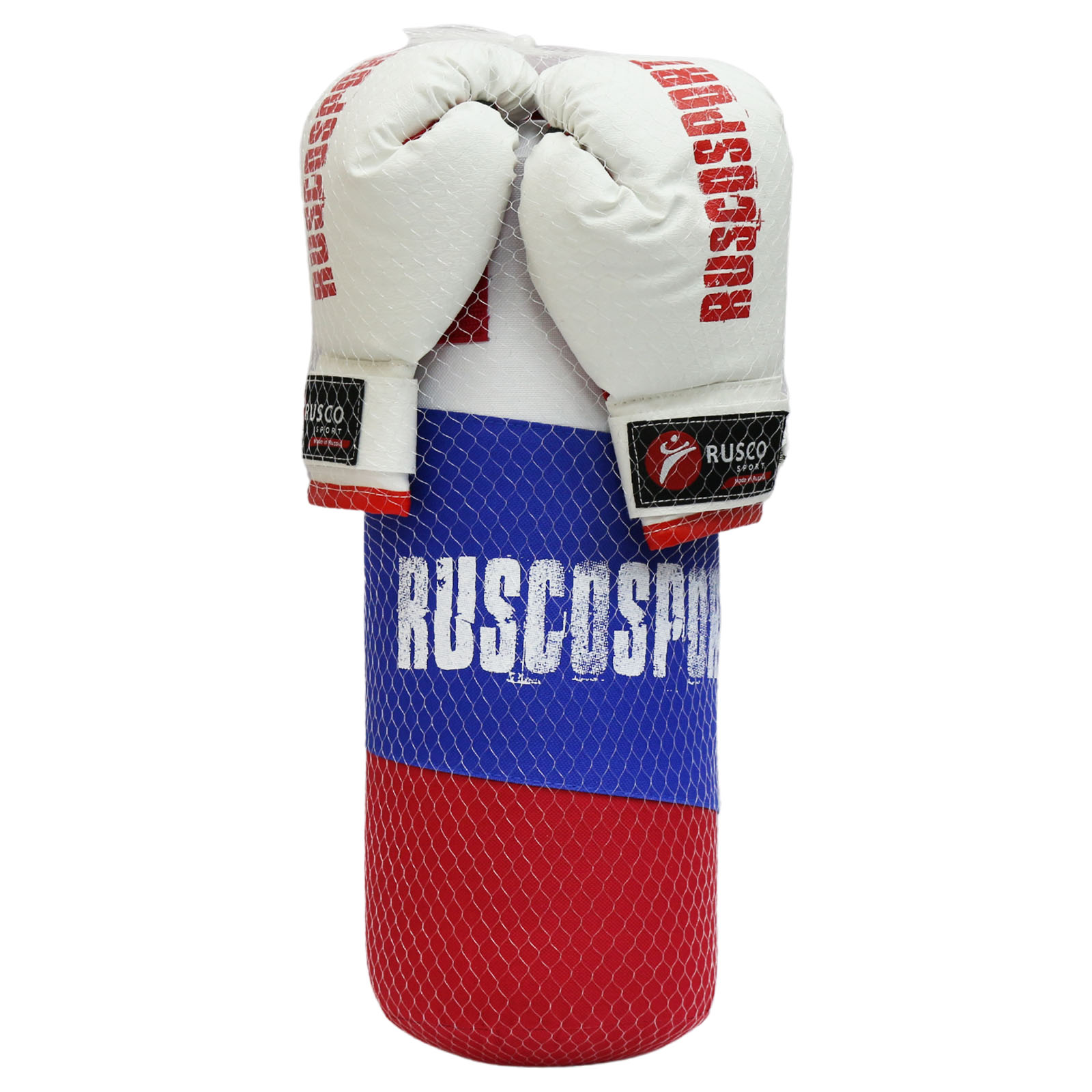 Набор боксерский для начинающих RuscoSport Триколор (перчатки бокс. 4 oz) красный Набор боксерский для начинающих RuscoSport Триколор (перчатки бокс. 4 oz) красный по низким ценам в Томске и Северске
