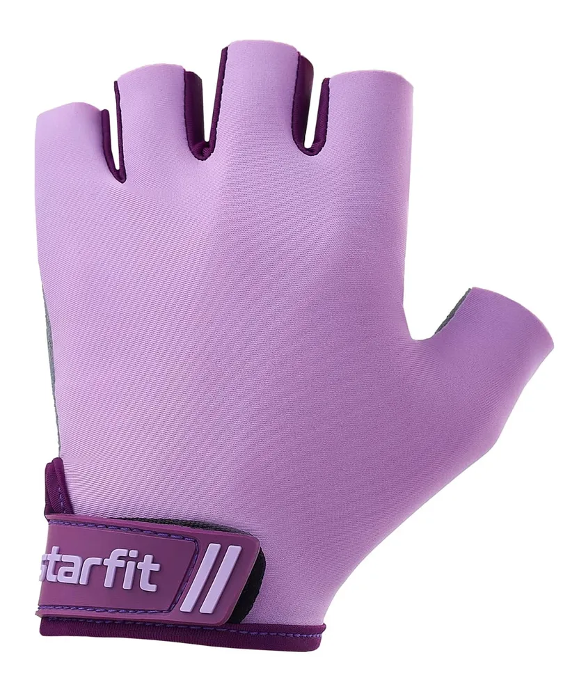 Фото Перчатки StarFit WG-101 фиолетовый УТ-00020807 со склада магазина СпортСЕ