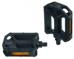 Педали FP-850, ось 9/16", пластик, черные