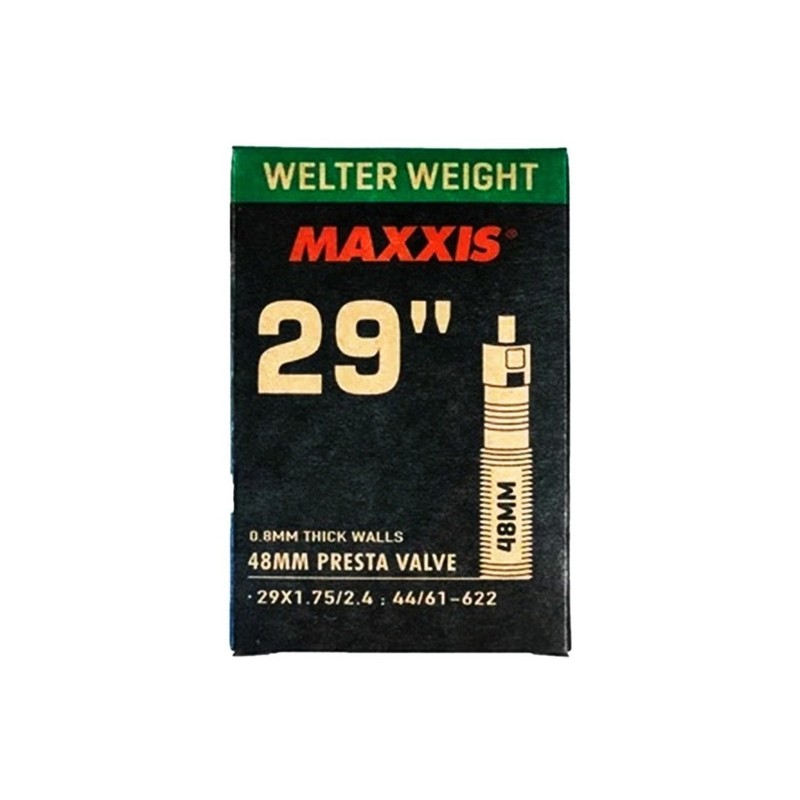 Камера 29" * 1.75/2.4 Maxxis Welter Weight (44/61-622) 0.8 LFVSEP48 (B-C) Камера 29" * 1.75/2.4 Maxxis Welter Weight (44/61-622) 0.8 LFVSEP48 (B-C) по низким ценам в Томске и Северске