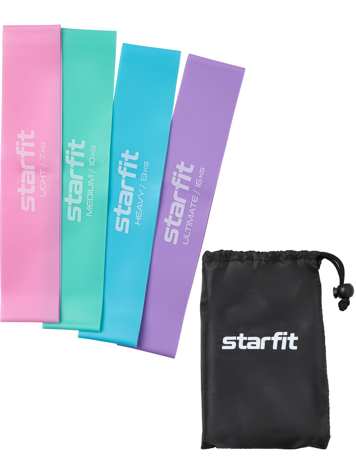  Мини-эспандеры StarFit ES-203 пастель 4 шт по низким ценам в Томске и Северске