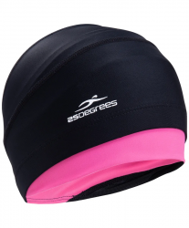 Шапочка для плавания 25Degrees Duplo Black/Pink 25D21015A полиамид, для длинных волос УТ-00019648